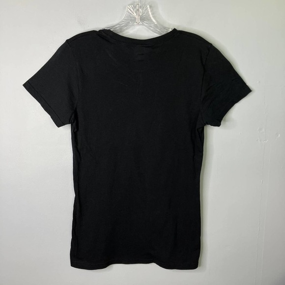 Pac-Man I'd Rather Be Playing Pac-Man 2010 Graphic Black Graphic Tee Juniors' L - Picture 13 of 16